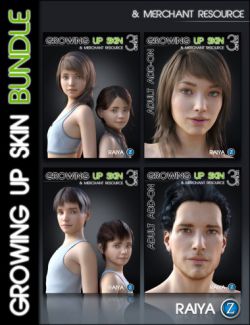 Growing Up Skin Bundle for Genesis 3