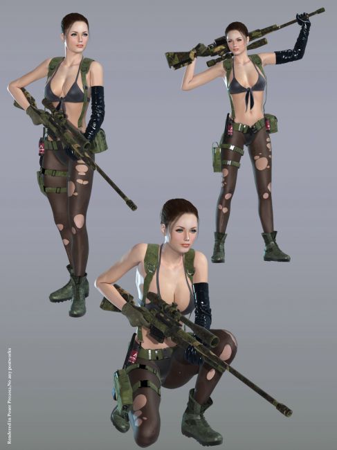 Sexy Sniper Pose 1.