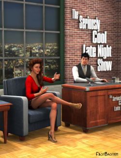 Talk Show- Late Night Set and Poses