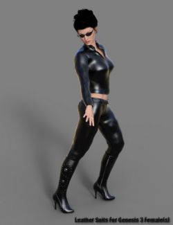 Leather Suits for Genesis 3 Female(s)