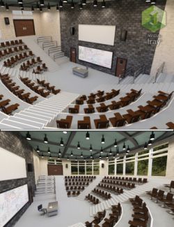 Lecture Hall with Props