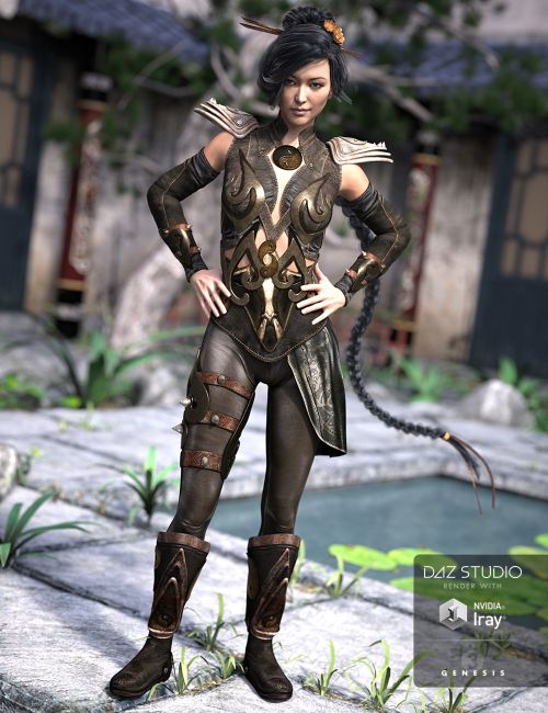Mercurial Guardian Outfit for Genesis 3 Female(s) | 3d Models for Daz ...