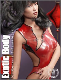 Exotic Body Outfit for Genesis 3 Female(s)