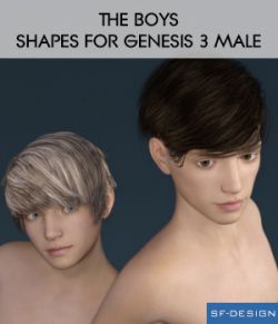 The Boys - Shapes for Genesis 3 Male