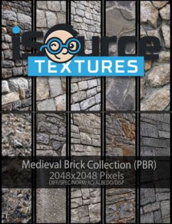 Medieval Brick Collection - PBR Textures