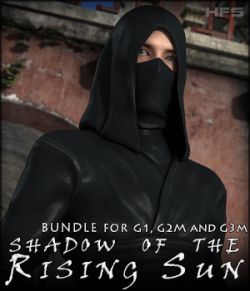 Ninja Hand Seals for G3  3d Models for Daz Studio and Poser