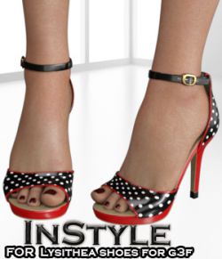 InStyle:-BeFancy- Lysithea Shoes- for Genesis 3