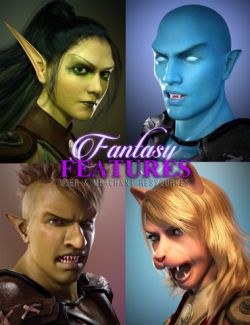 Fantasy Features for Genesis 3 BUNDLE