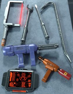 Sci Fi Hand Tools 1