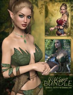 Wild Spirit Bundle – HD Character, Jewelry and Outfit