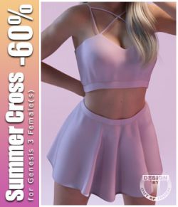 Summer Cross Fashion for Genesis 3 Female(s)