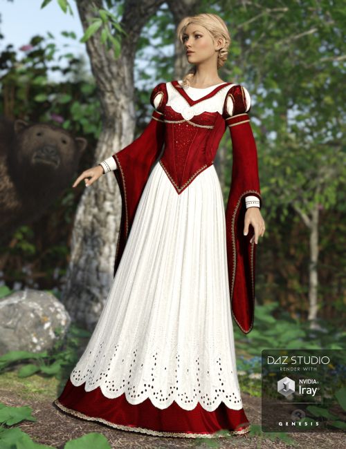 Fairy Tales: Snow White and Rose Red | 3d Models for Daz Studio and Poser