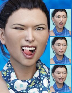 Expressions for Mei Lin 7 and Genesis 3 Female(s)