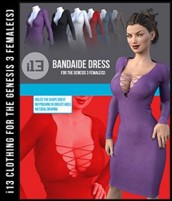 i13 BANDAIDE DRESS for the Genesis 3 Female(s)