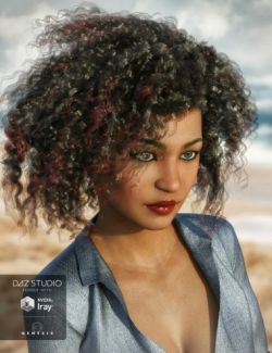 Lani Hair for Genesis 3 Female(s)