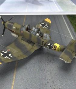 Ju-87 Stuka (for Poser)