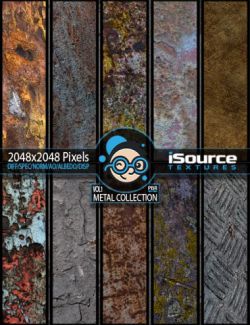 Metal Collection- Vol1 (PBR Textures)