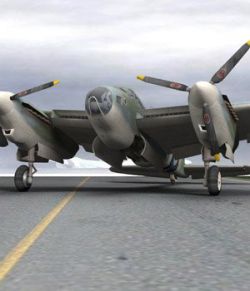 DeHavilland Mosquito (for Poser)