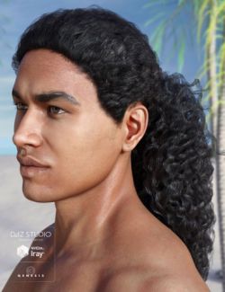 Kylan Hair for Genesis 3 Male(s) and Female(s)