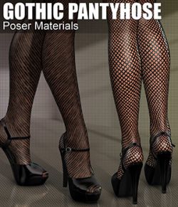 Poser - Gothic Pantyhose