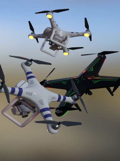 Click here to see preview images for "Drone X and Drone Ghost" Drone X and Drone Ghost