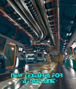 New Textures For AJ SciFi Unit