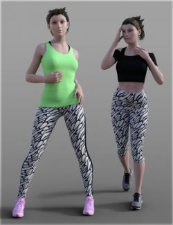 H&C Tight Sportswear Set for Genesis 3 Female(s)