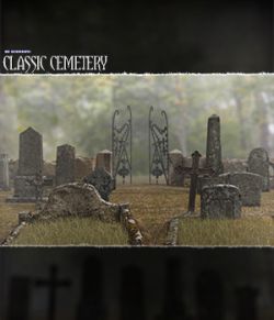 3D Scenery: Classic Cemetery