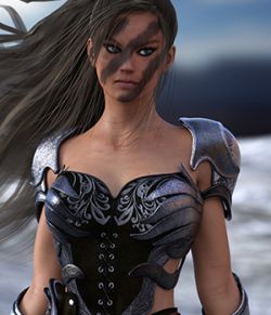 Liz the Warrior for Genesis 3 Female