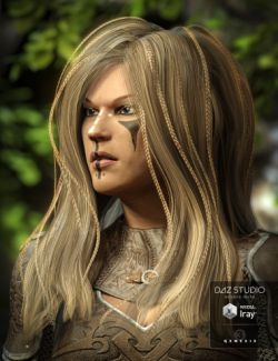 Zoe Hair for Genesis 3 Female(s)