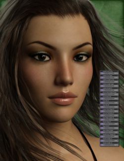 Genesis 3 Female Head Morph Resource Kit 3