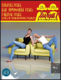 i13 Twins! Pose Collection for the Genesis 3 Female(s)