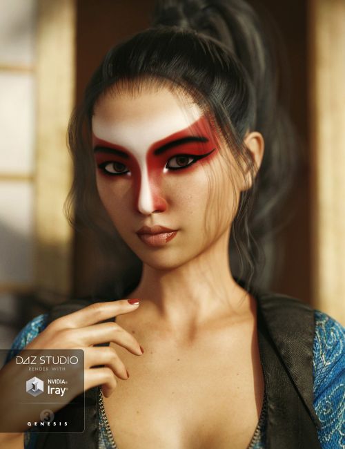 Kiaria for Mei Lin 7 | 3d Models for Daz Studio and Poser