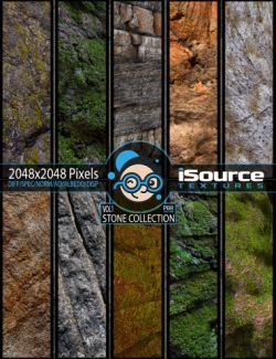 Stone Collection Merchant Resource - Vol1 (PBR Textures)