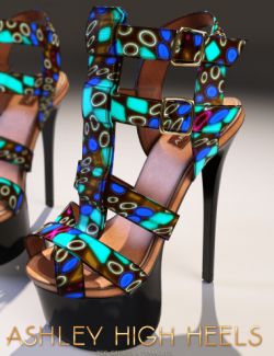 Ashley High Heels Genesis 3 Female(s)