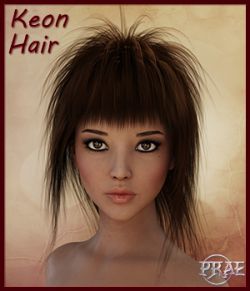 Prae-Keon Hair For Daz