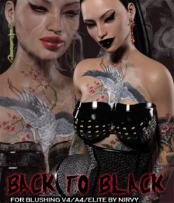 BACK TO BLACK- Blushing V4/A4/Elite