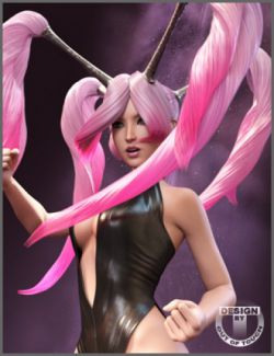 Quadro Tails Stylized Hair for Genesis 3 Female(s)