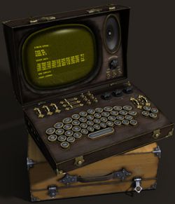 Steampunk Laptop