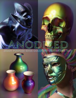 Anodized - Custom Shader and Preset Suite for Iray