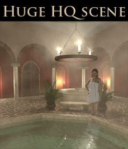 Bath house scene