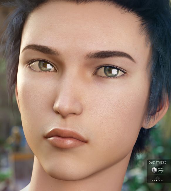 Kenji 7 | 3D Models for Poser and Daz Studio