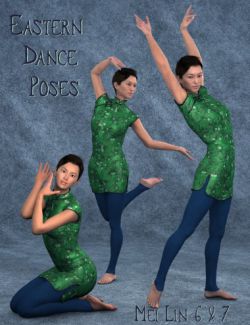 Eastern Dance Poses for Mei Lin 6 and 7