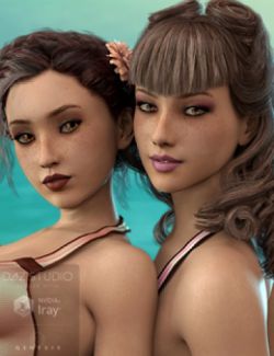 Pix Raelyn-Raeku Character and Splash Swim Wear for Genesis 3 Female(s)