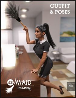 i13 Maid Ensemble and Poses for the Genesis 3 Female(s)