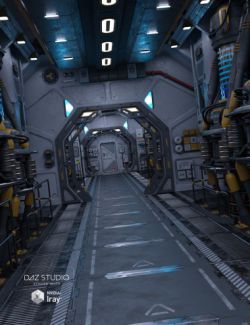 Sci-fi Engine Room A