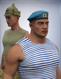 Russian Hats for Genesis 3 Male(s)