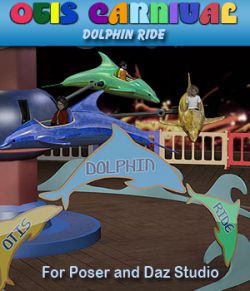 Otis Carnival Fun Fair Dolphin Ride