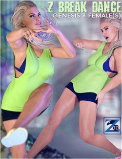 Z Break Dance - Poses for the Genesis 3 Female(s)