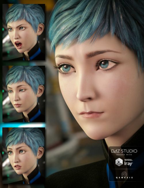 Expressions for Aiko 7 and Genesis 3 Female(s)